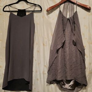 Gorgeous grey mini dresses, Sizes SM & MED 🖤